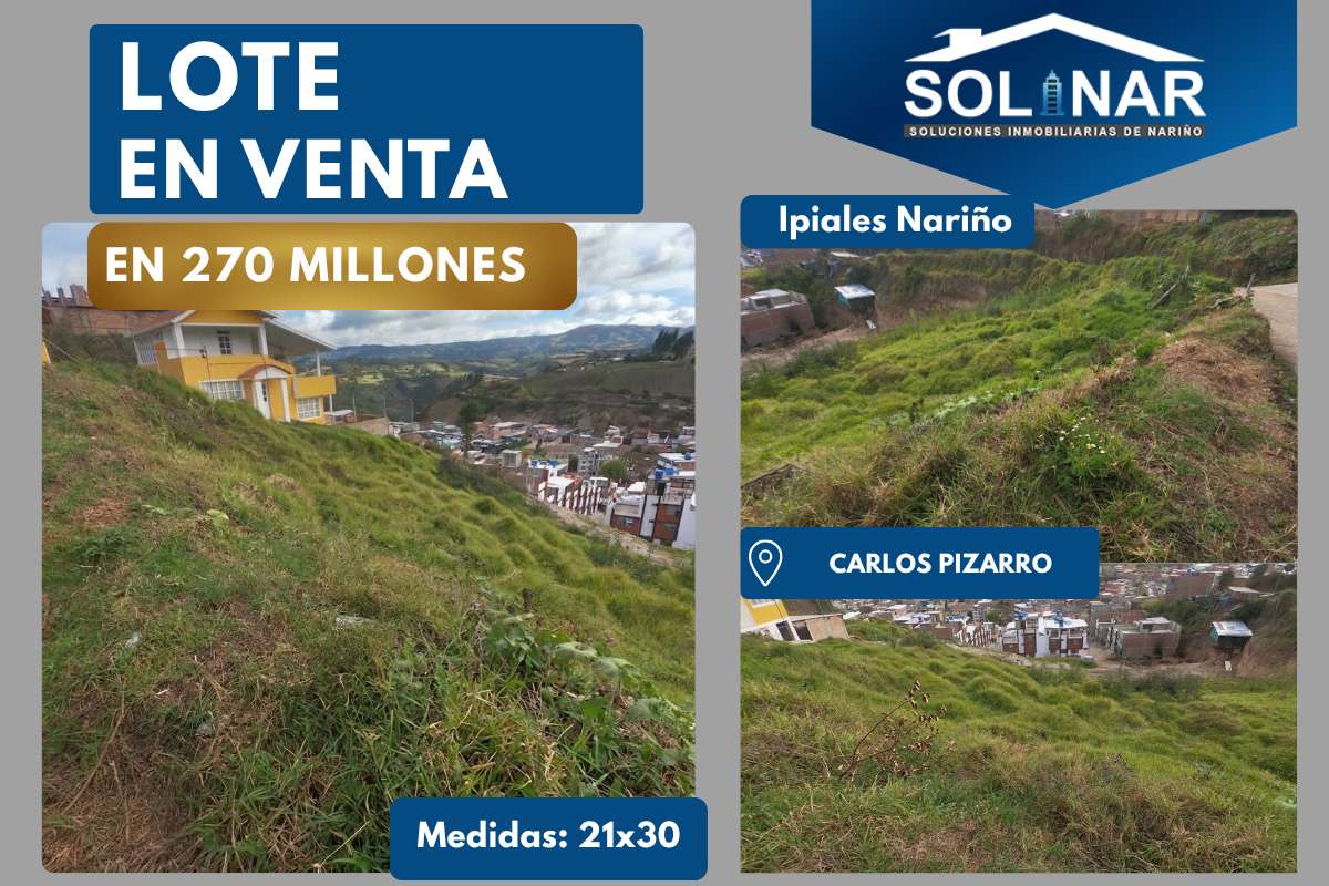 LOTE EN VENTA SECTOR CHARCO Cod.L116