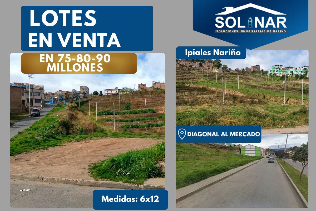 LOTES EN VENTA CAROLINA ALTA DIAGONAL AL MERCADO Cod.L115