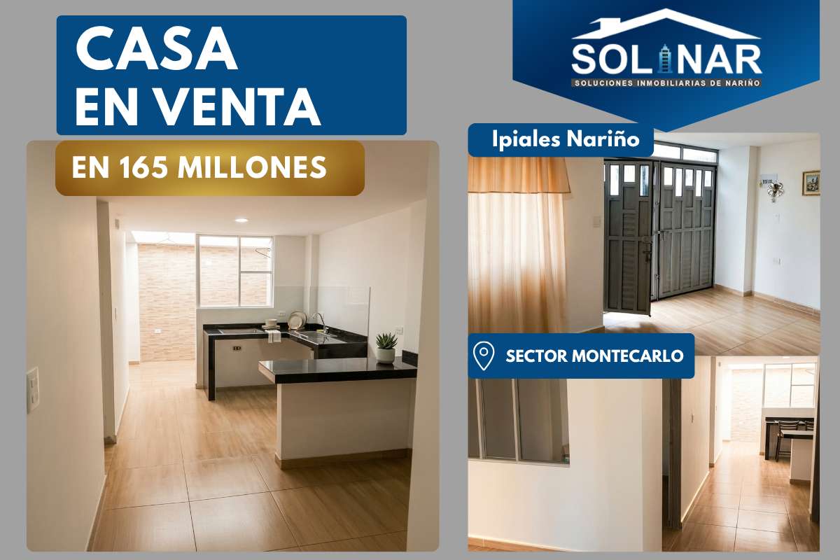 CASA EN VENTA SECTOR MONTECARLO Cod.C002